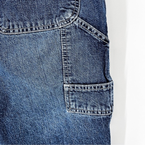 Hydraulic Low Rise Waistband Wide Leg Carpenter Jeans Vintage Y2K‎ Baggy 90's - Picture 10 of 16